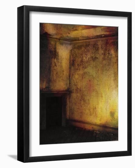 Beauty Is a Witch' Series Elvaston Castle..Golden Room with Fireplace-Mark Gordon-Framed Giclee Print