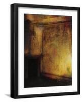 Beauty Is a Witch' Series Elvaston Castle..Golden Room with Fireplace-Mark Gordon-Framed Giclee Print