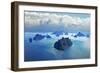 Beauty Islands like on Mars, Aerial View from the Plane-saiko3p-Framed Photographic Print