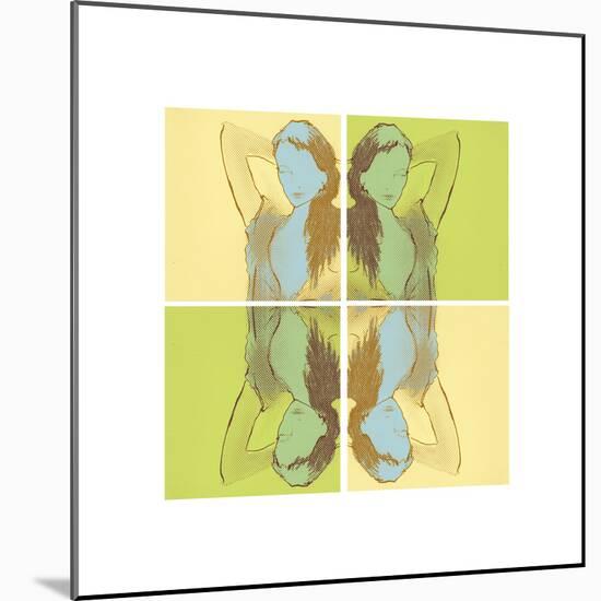 Beauty Mirrored-FS Studio-Mounted Giclee Print