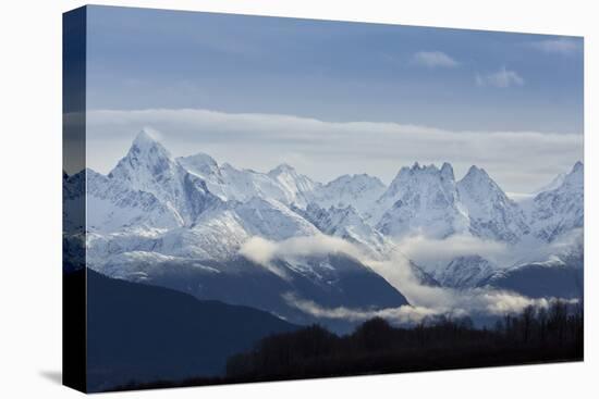 Beauty of Chilkat Mountains, Haines, Alaska-fmcginn-Stretched Canvas