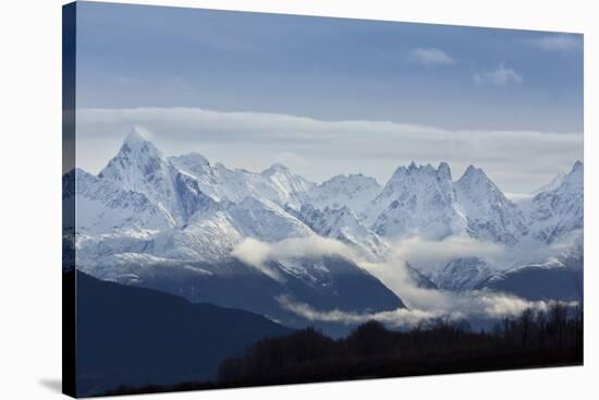 Beauty of Chilkat Mountains, Haines, Alaska-fmcginn-Stretched Canvas