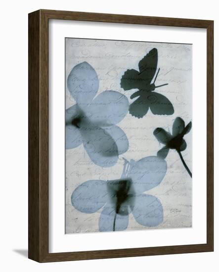 Beauty of Light Blue 1-Dan Zamudio-Framed Art Print