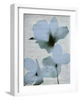 Beauty of Light Blue 2-Dan Zamudio-Framed Art Print