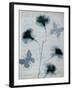 Beauty of Light Blue 3-Dan Zamudio-Framed Art Print