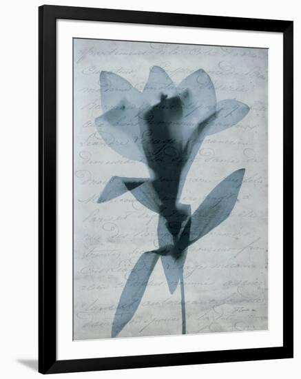 Beauty of Light Blue 4-Dan Zamudio-Framed Art Print