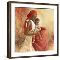 Beauty of Love I-Carol Robinson-Framed Art Print