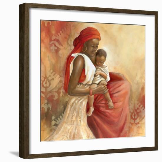 Beauty of Love I-Carol Robinson-Framed Art Print