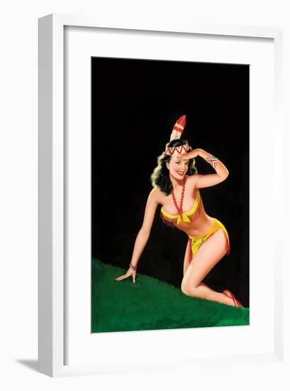 Beauty Parade Magazine; Dancin' Dynamite-Peter Driben-Framed Art Print