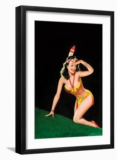 Beauty Parade Magazine; Dancin' Dynamite-Peter Driben-Framed Art Print