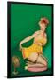 Beauty Parade Magazine; "How to Tickle a Girl's Fancy"-Peter Driben-Framed Art Print