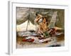 Beauty Parlor-Charles Marion Russell-Framed Art Print