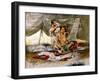 Beauty Parlor-Charles Marion Russell-Framed Premium Giclee Print