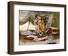 Beauty Parlor-Charles Marion Russell-Framed Art Print