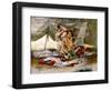 Beauty Parlor-Charles Marion Russell-Framed Art Print