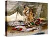 Beauty Parlor-Charles Marion Russell-Stretched Canvas