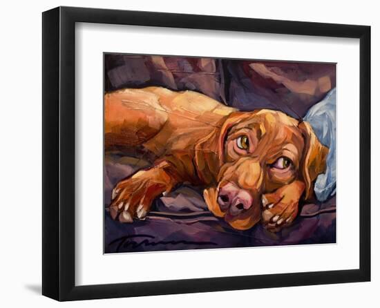 Beauty Rest-Connie R. Townsend-Framed Art Print