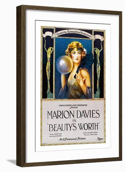 Beauty's Worth-null-Framed Art Print