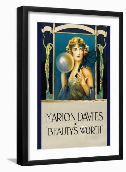 Beauty's Worth-null-Framed Art Print