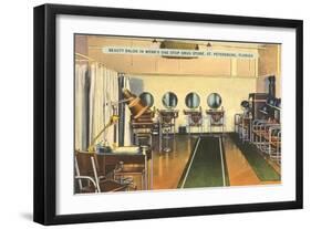 Beauty Salon, St. Petersburg, Florida-null-Framed Art Print