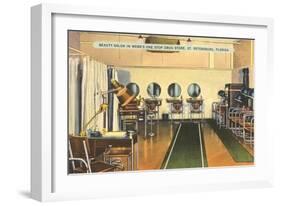 Beauty Salon, St. Petersburg, Florida-null-Framed Art Print