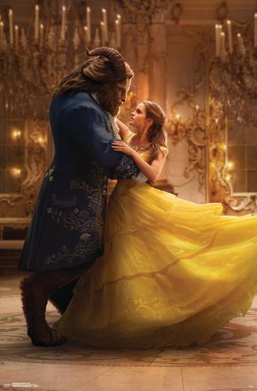 Beauty & The Beast- Ballroom Dance-null-Lamina Framed Poster