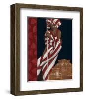 Beauty with Lance-Joadoor-Framed Art Print