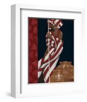 Beauty with Lance-Joadoor-Framed Art Print