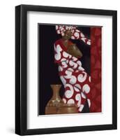 Beauty with Vase-Joadoor-Framed Art Print