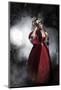 Beauty Woman Wearing Old Fashioned Dress-Studio10Artur-Mounted Photographic Print