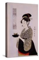 Beauty-Kitagawa Utamaro-Stretched Canvas