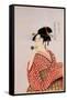 Beauty-Kitagawa Utamaro-Framed Stretched Canvas