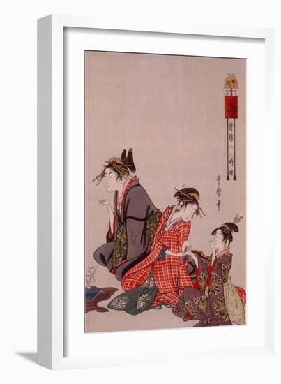 Beauty-Kitagawa Utamaro-Framed Giclee Print