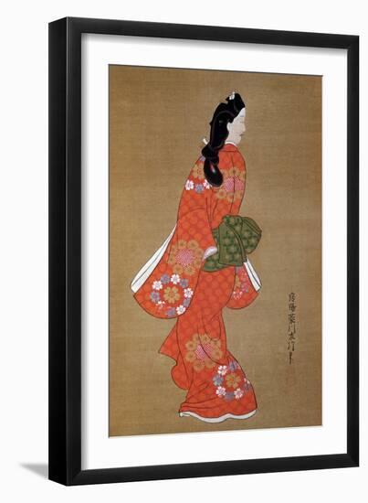 Beauty-Hishikawa Moronobu-Framed Giclee Print