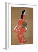 Beauty-Hishikawa Moronobu-Framed Giclee Print