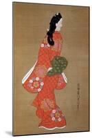Beauty-Hishikawa Moronobu-Mounted Giclee Print