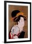 Beauty-Eishi Chobunsai-Framed Giclee Print