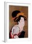 Beauty-Eishi Chobunsai-Framed Giclee Print