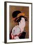Beauty-Eishi Chobunsai-Framed Giclee Print