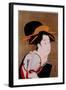 Beauty-Eishi Chobunsai-Framed Giclee Print