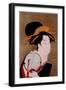 Beauty-Eishi Chobunsai-Framed Giclee Print