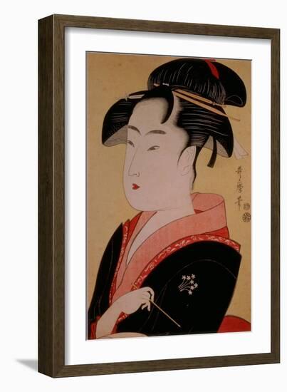 Beauty-Kitagawa Utamaro-Framed Giclee Print