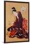 Beauty-Eishi Chobunsai-Framed Giclee Print