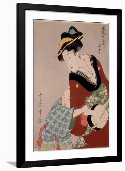 Beauty-Kitagawa Utamaro-Framed Giclee Print