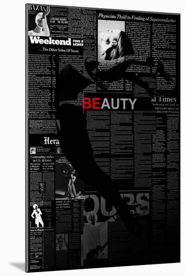 Beauty-NaxArt-Mounted Art Print