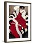 Beaux Cheveux-Michel Boulet-Framed Giclee Print