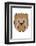 Beaver - Animaru Cartoon Animal Print-Animaru-Framed Giclee Print