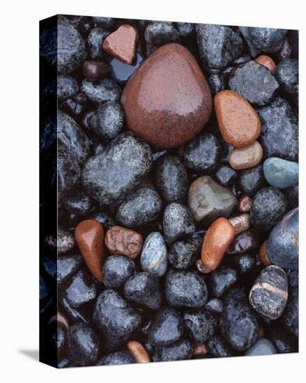 Beaver Bay Rocks I-Danny Burk-Stretched Canvas