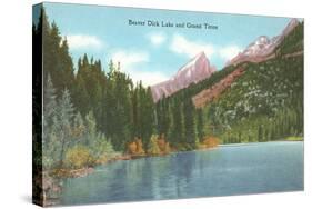 Beaver Dick Lake, Grand Teton-null-Stretched Canvas