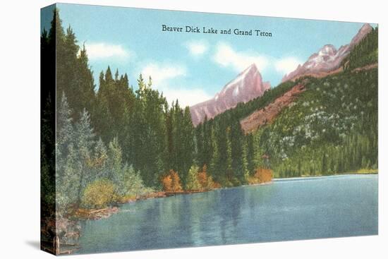 Beaver Dick Lake, Grand Teton-null-Stretched Canvas